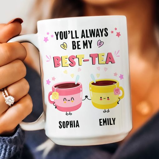 You'll Always Be My Best-Tea - Personalized Photo Mug - Image 6