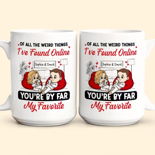 You’re By Far My Favorite - Personalized Mug - Image 4