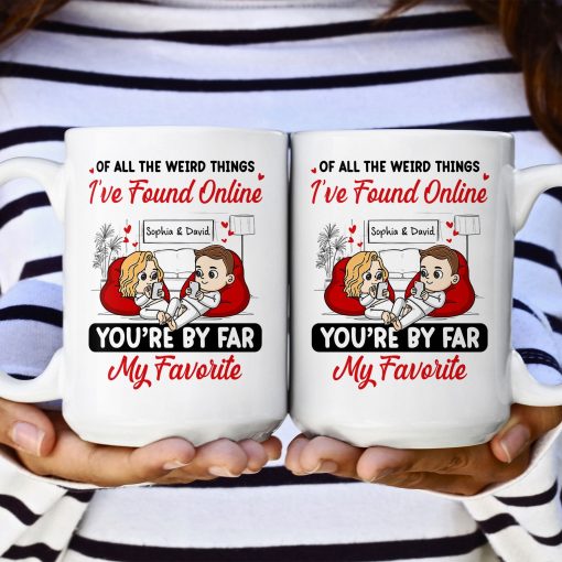 You’re By Far My Favorite - Personalized Mug - Image 5