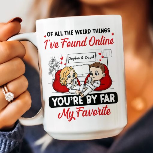 You’re By Far My Favorite - Personalized Mug - Image 6