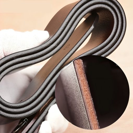 To Son We Love You From Mom Dad - Personalized Engraved Leather Belt - Image 6